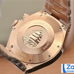 VACHERON CONSTANTIN OVERSEA LUXURY REPLICA WATCHES BLACK DIAL ROSE GOLD PLATE TWA 42MM 7 ĐỒNG HỒ VACHERON CONSTANTIN OVERSEA ROSE GOLD MẶT ĐEN FAKE 11 TWA 42MM (2)