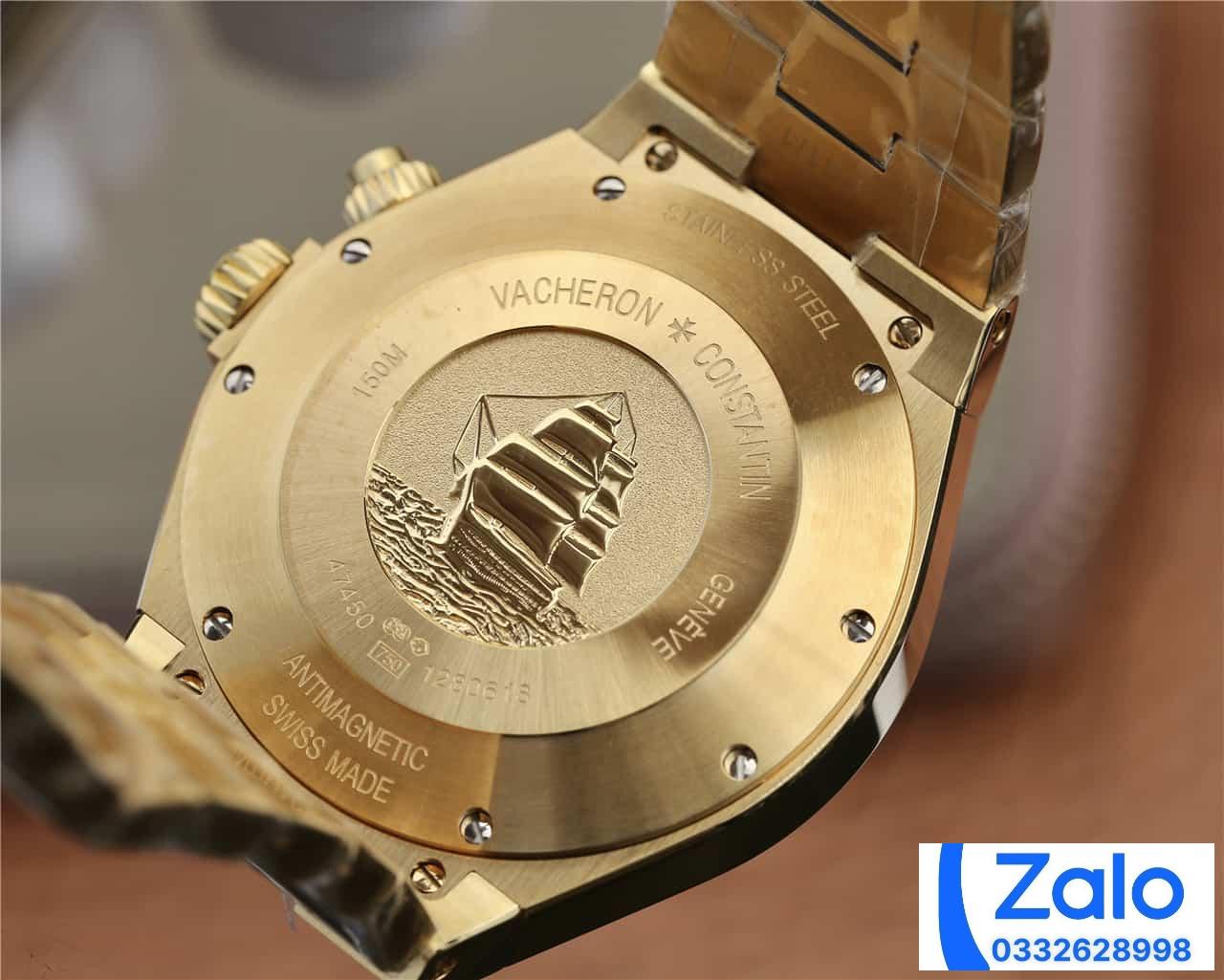 ĐỒNG HỒ VACHERON CONSTANTIN OVERSEA SUPER FAKE 11 TWA FACTORY MẶT ĐEN 42MM (1) ĐỒNG HỒ VACHERON CONSTANTIN OVERSEA SUPER FAKE 11 TWA FACTORY MẶT ĐEN 42MM (2)