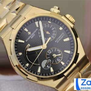 VACHERON CONSTANTIN OVERSEA HIGH END LUXURY REPLICAS BLACK DIAL GOLD PLATE TWA FACTORY 42MM 3 ĐỒNG HỒ VACHERON CONSTANTIN OVERSEA SUPER FAKE 11 TWA FACTORY MẶT ĐEN 42MM (2)