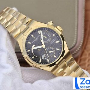 VACHERON CONSTANTIN OVERSEA HIGH END LUXURY REPLICAS BLACK DIAL GOLD PLATE TWA FACTORY 42MM 2 ĐỒNG HỒ VACHERON CONSTANTIN OVERSEA SUPER FAKE 11 TWA FACTORY MẶT ĐEN 42MM (2)