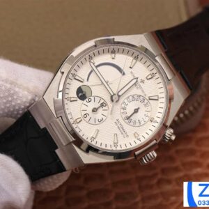 VACHERON CONSTANTIN OVERSEA TWA FACTORY KNOCK OFF WATCHES WHITE DIAL BLACK LEATHER STRAP 42MM 2 ĐỒNG HỒ VACHERON CONSTANTIN OVERSEA TWA FACTORY FAKE 11 NAM DÂY DA 42MM (2)