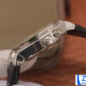 VACHERON CONSTANTIN OVERSEA TWA FACTORY KNOCK OFF WATCHES WHITE DIAL BLACK LEATHER STRAP 42MM 3 ĐỒNG HỒ VACHERON CONSTANTIN OVERSEA TWA FACTORY FAKE 11 NAM DÂY DA 42MM (2)