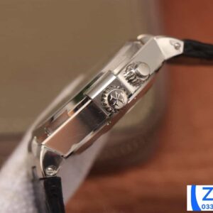 VACHERON CONSTANTIN OVERSEA TWA HIGH END WATCH REPLICAS BLACK DIAL LEATHER STRAP 42MM 4 ĐỒNG HỒ VACHERON CONSTANTIN OVERSEA TWA SUPER FAKE 11 NAM MẶT ĐEN 42MM (2)