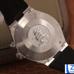 VACHERON CONSTANTIN OVERSEA TWA HIGH END WATCH REPLICAS BLACK DIAL LEATHER STRAP 42MM 7 ĐỒNG HỒ VACHERON CONSTANTIN OVERSEA TWA SUPER FAKE 11 NAM MẶT ĐEN 42MM (2)