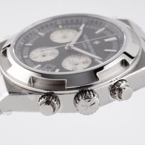 ĐỒNG HỒ VACHERON CONSTANTIN OVERSEAS CHORONOGRAPH 5500V MẶT ĐEN REP 11 42MM 5 ĐỒNG HỒ VACHERON CONSTANTIN OVERSEAS CHORONOGRAPH 5500V MẶT ĐEN REP 11 42MM (2)