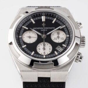 ĐỒNG HỒ VACHERON CONSTANTIN OVERSEAS CHORONOGRAPH 5500V MẶT ĐEN REP 11 42MM 3 ĐỒNG HỒ VACHERON CONSTANTIN OVERSEAS CHORONOGRAPH 5500V MẶT ĐEN REP 11 42MM (2)