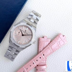 ĐỒNG HỒ VACHERON CONSTANTIN OVERSEAS SUPER FAKE 11 NỮ DÂY KIM LOẠI 36MM 2 ĐỒNG HỒ VACHERON CONSTANTIN OVERSEAS SUPER FAKE 11 NỮ DÂY KIM LOẠI 36MM (2)