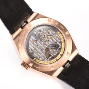 VACHERON CONSTANTIN OVERSEAS TOURBILLON ROSE GOLD 6000V HIGH END REPLICA WATCH LEATHER STRAP BLUE DIAL 42.5MM 7 ĐỒNG HỒ VACHERON CONSTANTIN OVERSEAS TOURBILON ROSE GOLD 6000V REP 11 MẶT XANH 42 (2)