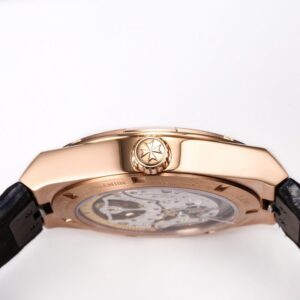 VACHERON CONSTANTIN OVERSEAS TOURBILLON ROSE GOLD 6000V HIGH END REPLICA WATCH LEATHER STRAP BLUE DIAL 42.5MM 5 ĐỒNG HỒ VACHERON CONSTANTIN OVERSEAS TOURBILON ROSE GOLD 6000V REP 11 MẶT XANH 42 (2)