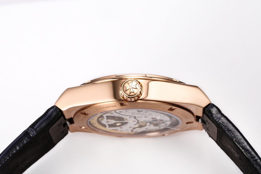 ĐỒNG HỒ VACHERON CONSTANTIN OVERSEAS TOURBILON ROSE GOLD 6000V REP 11 MẶT XANH 42 (4) ĐỒNG HỒ VACHERON CONSTANTIN OVERSEAS TOURBILON ROSE GOLD 6000V REP 11 MẶT XANH 42 (2)