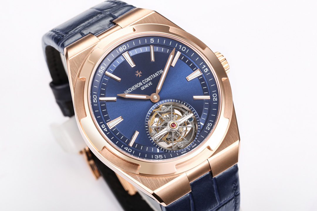 ĐỒNG HỒ VACHERON CONSTANTIN OVERSEAS TOURBILON ROSE GOLD 6000V REP 11 MẶT XANH 42 (8) ĐỒNG HỒ VACHERON CONSTANTIN OVERSEAS TOURBILON ROSE GOLD 6000V REP 11 MẶT XANH 42 (2)