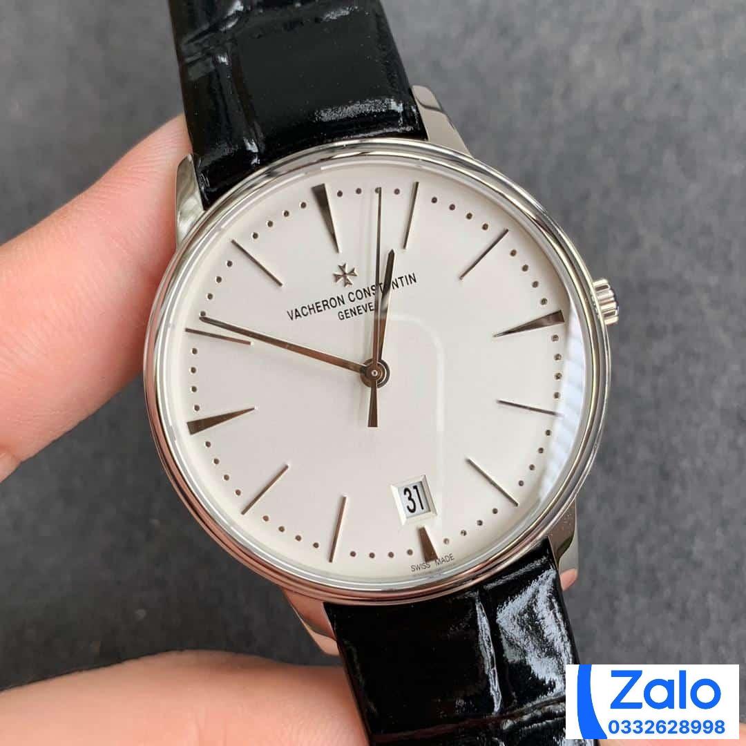 ĐỒNG HỒ VACHERON CONSTANTIN PATRIMONY NỮ MẶT TRẮNG REP 11 MKS FACTORY 35MM (1) ĐỒNG HỒ VACHERON CONSTANTIN PATRIMONY NỮ MẶT TRẮNG REP 11 MKS FACTORY 35MM (2)