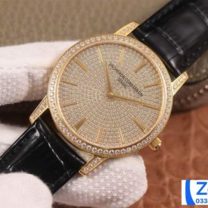 ĐỒNG HỒ VACHERON CONSTANTIN PATRIMONY REP 1:1 ĐÍNH ĐÁ EA FACTORY 40MM 2 ĐỒNG HỒ VACHERON CONSTANTIN PATRIMONY REP 11 ĐÍNH ĐÁ EA FACTORY 40MM (2)
