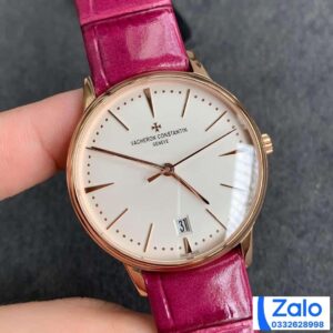 ĐỒNG HỒ VACHERON CONSTANTIN PATRIMONY ROSE GOLD NỮ DÂY DA FAKE 1:1 MKS 35MM 1 ĐỒNG HỒ VACHERON CONSTANTIN PATRIMONY ROSE GOLD NỮ DÂY DA FAKE 11 MKS 35MM (2)