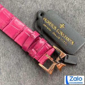 ĐỒNG HỒ VACHERON CONSTANTIN PATRIMONY ROSE GOLD NỮ DÂY DA FAKE 1:1 MKS 35MM 5 ĐỒNG HỒ VACHERON CONSTANTIN PATRIMONY ROSE GOLD NỮ DÂY DA FAKE 11 MKS 35MM (2)