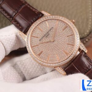 ĐỒNG HỒ VACHERON CONSTANTIN PATRIMONY ROSE GOLD REP 11 ĐÍNH ĐÁ EA FACTORY 40MM 2 ĐỒNG HỒ VACHERON CONSTANTIN PATRIMONY ROSE GOLD REP 11 ĐÍNH ĐÁ EA FACTORY 40MM (2)