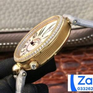 BREGUET QUEEN OF NAPLES WOMAN'S MOP DIAL REPLICA WATCH 28.45×36.5MM 3 ĐỒNG HỒ BREGUET QUEEN OF NAPLES NỮ MẶT KHẢM XÀ CỪ REPLICA CAO CẤP 28.45×36 (2)
