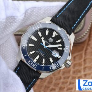 TAG HEUER AQUARACER 300M WAY211B REPLICA WATCH BLUE BEZEL 41MM 1 ĐỒNG HỒ TAG HEUER AQUARACER 300M WAY211B REPLICA 11 NAM CỌC SỐ DA QUANG 41MM (2)