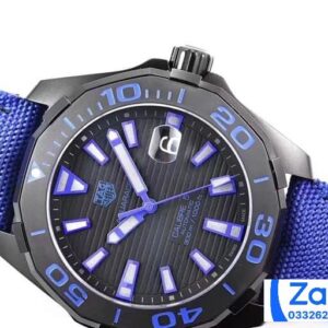 TAG HEUER AQUARACER WAY208B BLUE REPLICA WATCH 43MM 3 ĐỒNG HỒ TAG HEUER AQUARACER WAY208B NAM MÀU XANH REPLICA 11 43MM (2)