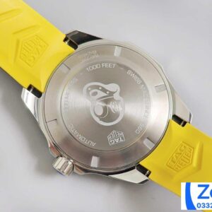 TAG HEUER AQUARACER WAY208B REPLICA RUBBER STRAP BLACK WATCH 43MM 6 ĐỒNG HỒ TAG HEUER AQUARACER WAY208B REPLICA 11 NAM CỌC SỐ DA QUANG 43MM (2)