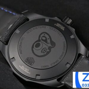 TAG HEUER AQUARACER WBD218C BEST COPIES FABRIC STRAP 41MM 7 ĐỒNG HỒ TAG HEUER AQUARACER WBD218C REPLICA 11 NAM KIM XANH 41MM (2)