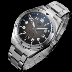 TAG HEUER AUTAVIA WBE5115 STEEL STRAP SUPER FAKE 11 WATCH 40.3MM 1 ĐỒNG HỒ TAG HEUER AUTAVIA WBE5115 REPLICA 11 DÂY KIM LOẠI 40 (2)