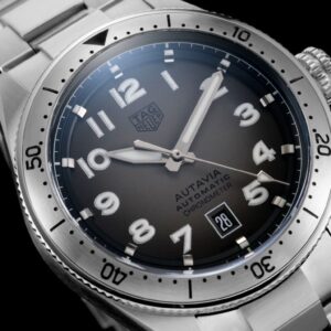 TAG HEUER AUTAVIA WBE5115 STEEL STRAP SUPER FAKE 11 WATCH 40.3MM 3 ĐỒNG HỒ TAG HEUER AUTAVIA WBE5115 REPLICA 11 DÂY KIM LOẠI 40 (2)