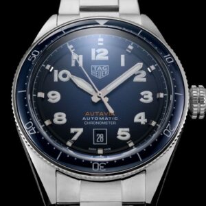 TAG HEUER AUTAVIA WBE5116 REP BLUE DIAL WATCHES 40.3MM 2 ĐỒNG HỒ TAG HEUER AUTAVIA WBE5116 REP 11 THỤY SỸ NAM MẶT XANH 40 (2)