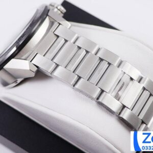 TAG HEUER CARRERA CHORONOGRAPH CAR201Z BEST COPIES BLACK DIAL 43MM 5 ĐỒNG HỒ TAG HEUER CARRERA CHORONOGRAPH CAR201Z REP 11 DÂY KIM LOẠI 43MM (2)