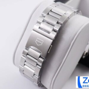 TAG HEUER CARRERA CHORONOGRAPH CAR201Z BEST COPIES BLACK DIAL 43MM 6 ĐỒNG HỒ TAG HEUER CARRERA CHORONOGRAPH CAR201Z REP 11 DÂY KIM LOẠI 43MM (2)