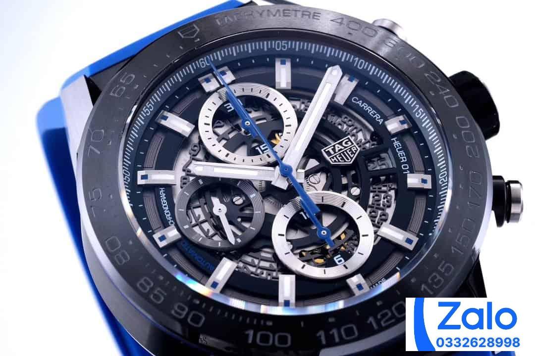 ĐỒNG HỒ TAG HEUER CARRERA CHORONOGRAPH CAR2A1T REPLICA 11 NAM DÂY CAO SU 45MM (4) ĐỒNG HỒ TAG HEUER CARRERA CHORONOGRAPH CAR2A1T REPLICA 11 NAM DÂY CAO SU 45MM (2)