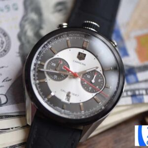 TAG HEUER CARRERA JACK CHORONOGRAPH CAR2C11 REPLICA WATCH 45MM 1 ĐỒNG HỒ TAG HEUER CARRERA JACK CHORONOGRAPH CAR2C11 REPLICA CAO CẤP 45MM (2)