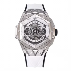 ĐỒNG HỒ HUBLOT BIG BANG NAM ONE CLICK REPLICA CAO CẤP MÀU TRẮNG 45MM (1)