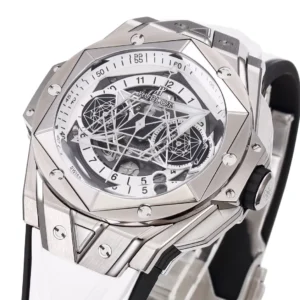 ĐỒNG HỒ HUBLOT BIG BANG NAM ONE CLICK REPLICA CAO CẤP MÀU TRẮNG 45MM 5 ĐỒNG HỒ HUBLOT BIG BANG NAM ONE CLICK REPLICA CAO CẤP MÀU TRẮNG 45MM (1)
