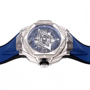 ĐỒNG HỒ NAM HUBLOT BIG BANG ONE CLICK REPLICA 1:1 MẶT XANH BLUE 45MM 3 ĐỒNG HỒ NAM HUBLOT BIG BANG ONE CLICK REPLICA 11 MẶT XANH BLUE 45MM (1)