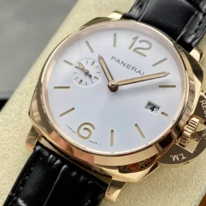 ĐỒNG HỒ PANERAI LUMINO PAM01336 ROSE GOLD REPLICA 1:1 MẶT TRẮNG VS FACTORY 42MM 3 ĐỒNG HỒ PANERAI LUMINO PAM01336 ROSE GOLD REPLICA 11 MẶT TRẮNG VS FACTORY 42MM (2)