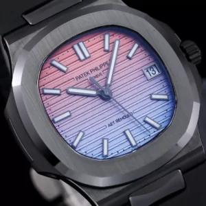 PATEK PHILIPPE NAUTILUS 5711 BEST COPIES WATCHES AET REMOULD CERAMIC 40MM 4 ĐỒNG HỒ PATEK PHILIPPE NAUTILUS 5711 AET REMOULD CERAMIC REP 11 CAO CẤP 40MM (2)