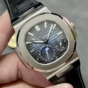 PATEK PHILIPPE BLUE DIAL NAUTILUS 5712 REPLICA WATCH PPF FACTORY 40MM 1 ĐỒNG HỒ PATEK PHILIPPE NAUTILUS 5712 MẶT XANH REPLICA 11 PPF FACTORY 40MM (2)
