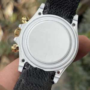 ROLEX DAYTONA BEST COPIES DIW BLACK FABRIC STRAP CARBON 40MM 5 ĐỒNG HỒ ROLEX DAYTONA DIW REPLICA 11 VỎ CARBON TRẮNG 40MM (2)