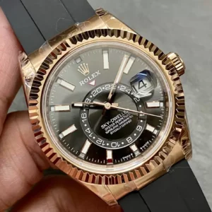 ĐỒNG HỒ ROLEX SKY DWELLER 336235 REPLICA 1:1 DÂY CAO SU NHÀ MÁY TW 42MM 1 ĐỒNG HỒ ROLEX SKY DWELLER 336235 REPLICA 11 DÂY CAO SU NHÀ MÁY TW 42MM (1)