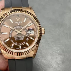 ĐỒNG HỒ ROLEX SKY DWELLER 336235 REPLICA 1:1 MẶT CHOCOLATE DÂY CAO SU TW 42MM 1 ĐỒNG HỒ ROLEX SKY DWELLER 336235 REPLICA 11 MẶT CHOCOLATE DÂY CAO SU TW 42MM (1)