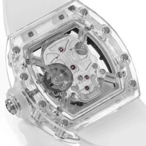 RICHARD MILLE RM 052 BEST COPY SKULL BLACK DIAL SAPPHIRE MS FACTORY 42MM 7 ĐỒNG HỒ CHẾ TÁC RICHARD MILLE RM 052 TUORBILLON SKULL SAPPHIRE REPLICA CAO CẤP MS FACTORY 42MM