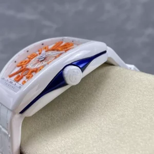 ĐỒNG HỒ FRANCK MULLER V45 YACHTING CỌC SỐ MÀU CAM NAM REP CAO CẤP 45MM 3 ĐỒNG HỒ FRANCK MULLER V45 YACHTING CỌC SỐ MÀU CAM NAM REP CAO CẤP 45MM