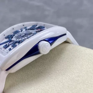 FRANCK MULLER V45 YACHTING FULL WHITE REPLICA WATCH T+ 45MM 4 ĐỒNG HỒ FRANCK MULLER V45 YACHTING NAM MÀU TRẮNG REPLICA NHÀ MÁY T+ 45MM