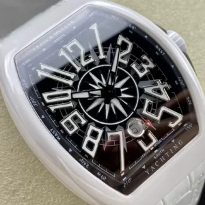 FRANCK MULLER V45 YACHTING REPLICA BLACK DIAL WATCH RUBBER STRAP 45MM 2 ĐỒNG HỒ FRANCK MULLER V45 YACHTING NAM MÁY CƠ REPLICA 11 45MM