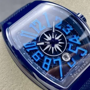 FRANCK MULLER V45 YACHTING REPLICA WATCHES FULL BLUE RUBBER STRAP 45MM 3 ĐỒNG HỒ FRANCK MULLER V45 YACHTING REPLICA CAO CẤP NAM MÀU XANH DƯƠNG 45MM