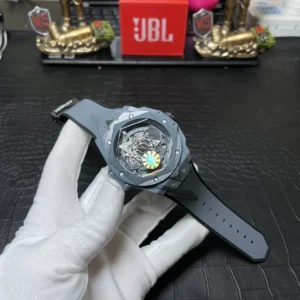 ĐỒNG HỒ NAM HUBLOT BIG BANG SANG BLEU MÀU XÁM REP CAO CẤP BBR FACTORY 45MM
