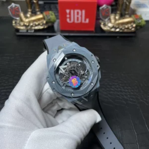 ĐỒNG HỒ NAM HUBLOT BIG BANG SANG BLEU MÀU XÁM REP CAO CẤP BBR FACTORY 45MM 3 ĐỒNG HỒ NAM HUBLOT BIG BANG SANG BLEU MÀU XÁM REP CAO CẤP BBR FACTORY 45MM