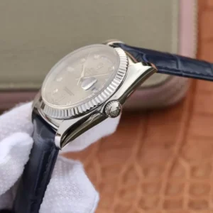 ĐỒNG HỒ NAM ROLEX DAY-DATE 118139-0081 MẶT ĐÍNH ĐÁ REPLICA CAO CẤP 36MM 4 ĐỒNG HỒ NAM ROLEX DAY-DATE 118139-0081 MẶT ĐÍNH ĐÁ REPLICA CAO CẤP 36MM