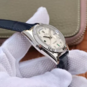 ĐỒNG HỒ NAM ROLEX DAY-DATE 118139 DÂY DA REPLICA 1:1 36MM 5 ĐỒNG HỒ NAM ROLEX DAY-DATE 118139 DÂY DA REPLICA 1:1 36MM